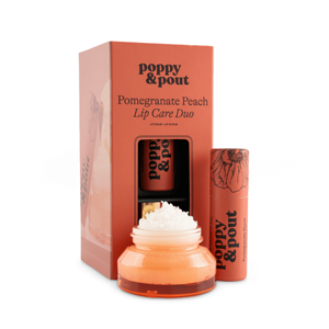 Poppy & Pout Lip Care Duo -  pomegranatepeach